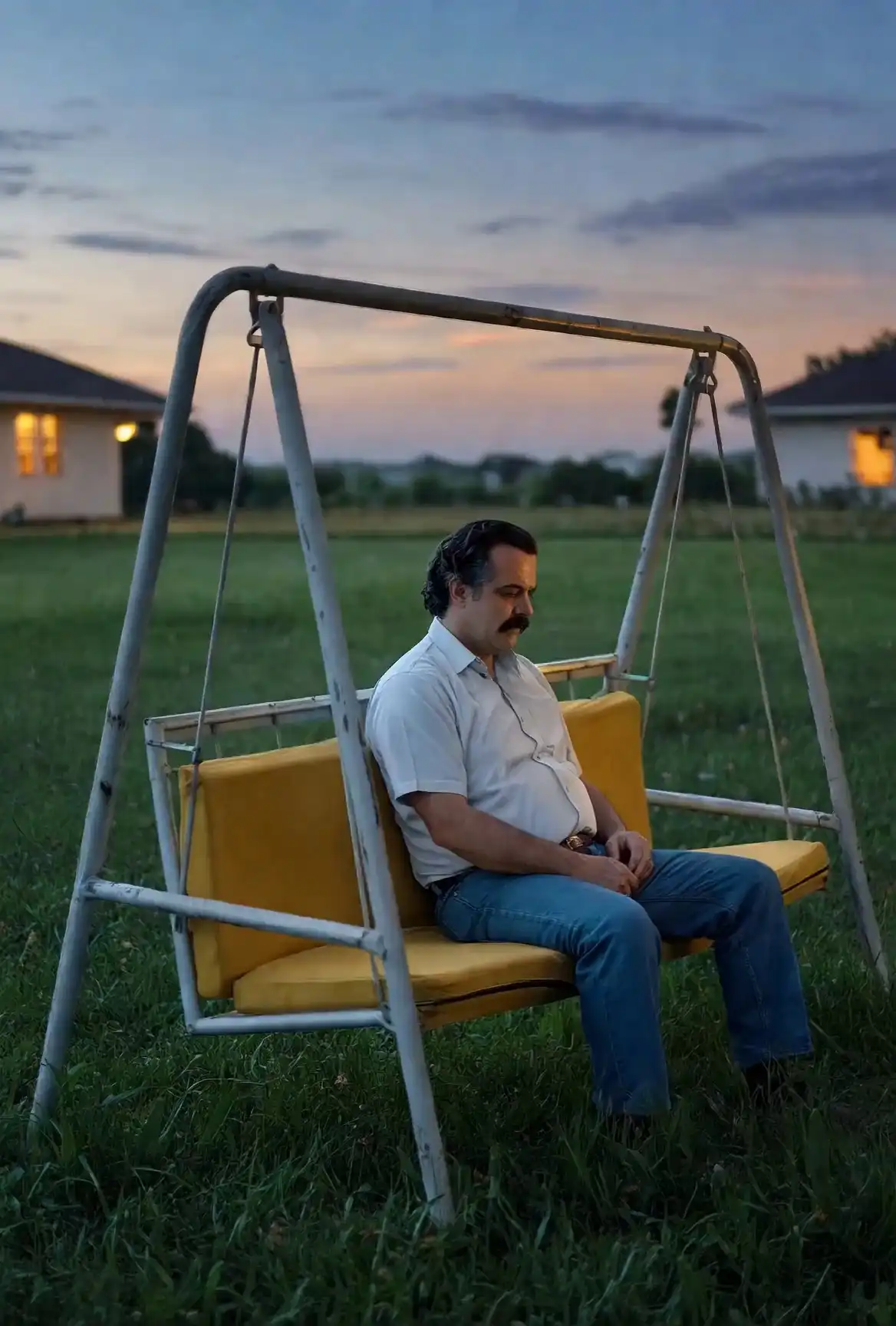 Grok Imagine Video 1.5 The man on the swing AI video