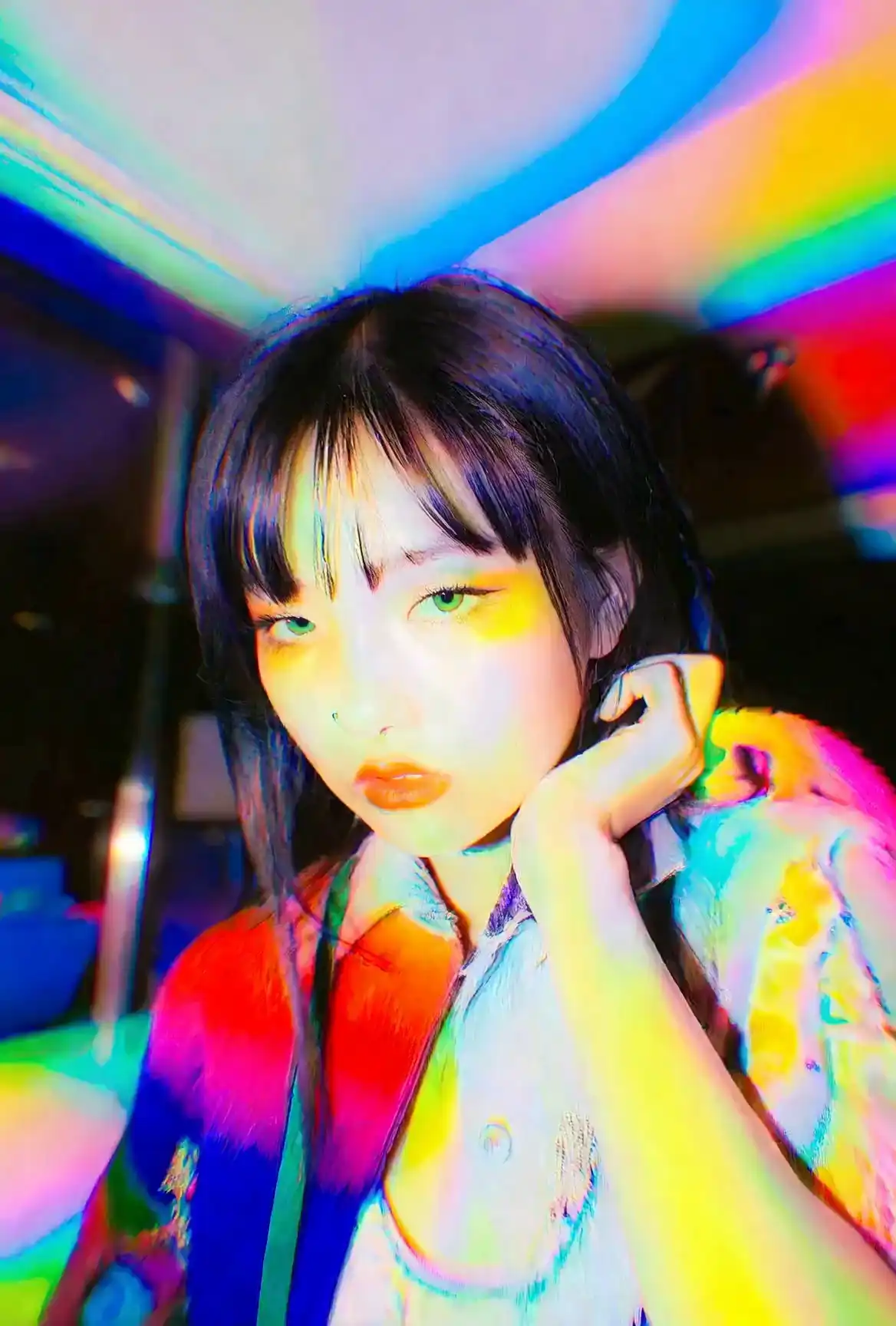 Grok Imagine Video 1.5 A charming girl is smiling at you. AI video
